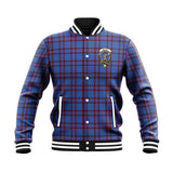 Clan Elliot Modern Crest Tartan Baseball Jacket JM751