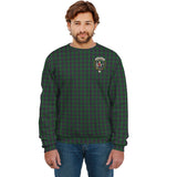 Clan Elphinstone Crest Tartan Sweatshirt HC749