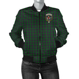 Clan Elphinstone Crest Tartan Bomber Jacket ZJ234