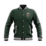 Clan Elphinstone Crest Tartan Baseball Jacket JM749