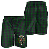 Clan Elphinstone Crest Tartan Mens Shorts NS749