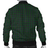 Clan Elphinstone Crest Tartan Bomber Jacket ZJ234