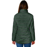 Clan Elphinstone Crest Tartan Padded Jacket RF234