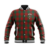 Clan Erskine Crest Tartan Baseball Jacket JM744