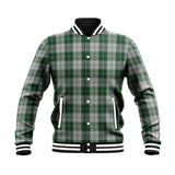 Clan Erskine Green Tartan Baseball Jacket J946