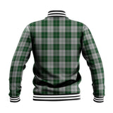 Clan Erskine Green Crest Tartan Baseball Jacket JM747