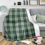 Clan Erskine Green Tartan Blanket U276