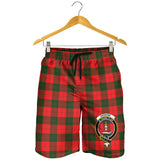 Clan Erskine Modern Crest Tartan Mens Shorts NS746