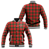 Clan Erskine Modern Crest Tartan Baseball Jacket JM746