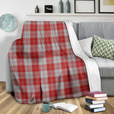 Clan Erskine Red Tartan Blanket U278