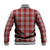 Clan Erskine Red Crest Tartan Baseball Jacket JM745