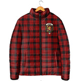 Clan Ewing Crest Tartan Padded Jacket RF240