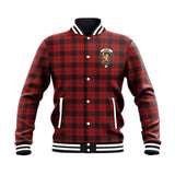 Clan Ewing Crest Tartan Baseball Jacket JM743