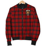 Clan Ewing Crest Tartan Bomber Jacket ZJ240