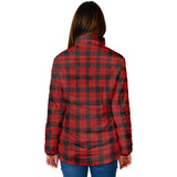 Clan Ewing Crest Tartan Padded Jacket RF240