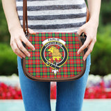 Clan Fairlie Modern Crest Tartan Saddle Bag MS741