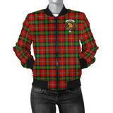 Clan Fairlie Modern Crest Tartan Bomber Jacket ZJ241