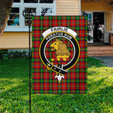 Clan Fairlie Modern Crest Tartan Flag CF241