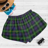 Clan Farquharson Crest Tartan Womens Shorts NW1927