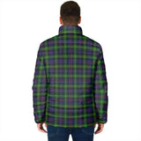 Clan Farquharson Crest Tartan Padded Jacket RF246