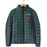 Clan Farquharson Ancient Crest Tartan Padded Jacket RF243