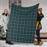 Clan Farquharson Ancient Tartan Blanket U284