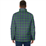 Clan Farquharson Ancient Crest Tartan Padded Jacket RF243