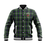 Clan Farquharson Dress Crest Tartan Baseball Jacket JM739