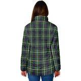 Clan Farquharson Dress Crest Tartan Padded Jacket RF244