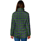 Clan Farquharson Modern Crest Tartan Padded Jacket RF245