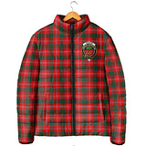 Clan Fenton Crest Tartan Padded Jacket RF248