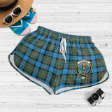 Clan Fergusson Ancient Crest Tartan Womens Shorts NW1920