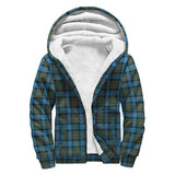 Clan Fergusson Ancient Crest Tartan Sherpa Hoodie CT729