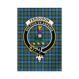 Clan Fergusson Ancient Crest Tartan Flag CF254