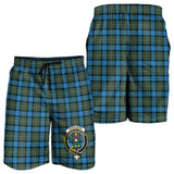 Clan Fergusson Ancient Crest Tartan Mens Shorts NS729