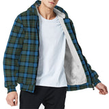 Clan Fergusson Ancient Tartan Sherpa Hoodie - Classic Style CS 902