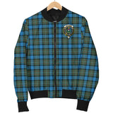 Clan Fergusson Ancient Crest Tartan Bomber Jacket ZJ254