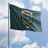 Clan Fergusson Ancient Crest Tartan Flag CF254