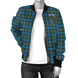 Clan Fergusson Ancient Crest Tartan Bomber Jacket ZJ254