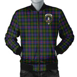 Clan Fleming Crest Tartan Bomber Jacket ZJ255