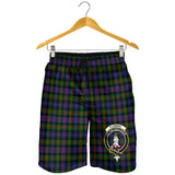 Clan Fleming Crest Tartan Mens Shorts NS728