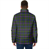 Clan Fleming Crest Tartan Padded Jacket RF255