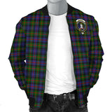 Clan Fleming Crest Tartan Bomber Jacket ZJ255