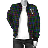 Clan Fleming Crest Tartan Bomber Jacket ZJ255