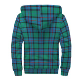 Clan Flower Of Scotland Tartan Sherpa Hoodie - Classic Style CS 891