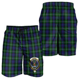 Clan Forbes Crest Tartan Mens Shorts NS720