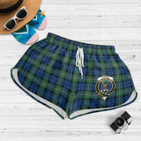 Clan Forbes Ancient Crest Tartan Womens Shorts NW1914