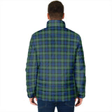 Clan Forbes Ancient Crest Tartan Padded Jacket RF260