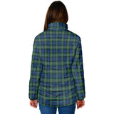 Clan Forbes Ancient Crest Tartan Padded Jacket RF260