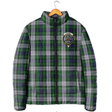 Clan Forbes Dress Crest Tartan Padded Jacket RF261